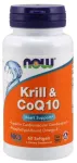 Krill & CoQ10 - 60 softgels - NOW Foods