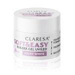 CLARESA Soft&Easy Builder Nail Builder Gel - piimjas valge 12 g
