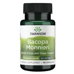 Bacopa Monnieri - 10:1 ekstrakt - N90 - sinine lillet&auml;pp - Swanson