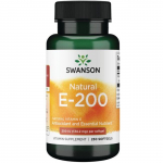 Natural E-200 - Vitamiinid - 200 R&Uuml; - 134,2 mg - N250 - Swanson