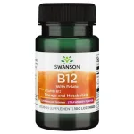Vitamin B12 with Folate - Vitamiin B12 foolhappega - N100 - Swanson