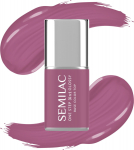 SEMILAC One Step Glossy 3in1 k&uuml;&uuml;nte h&uuml;briidlakk S205 Purple Beige 7ml