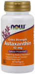 Astaxanthin Extra Strength, 10mg - 60 softgels - NOW Foods