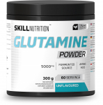 Glutamiinipulber, maitsestamata &ndash; 300 g &ndash; Skill Nutrition