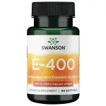 E-400 - Vitamiinid - 400 R&Uuml; - 180,2 mg - N60 - Swanson