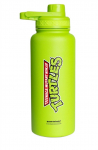 Bohtal soojustatud spordipudel &ndash; TMNT, klassikaline logo, roheline &ndash; 960 ml &ndash; SmartShake
