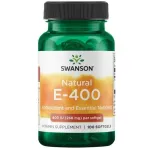 Natural E-400 - Vitamiinid - 400 R&Uuml; - 268 mg - N100 - Swanson