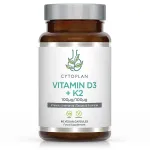D3- ja K2-vitamiin &ndash; 60 pehmet kapslit &ndash; Cytoplan