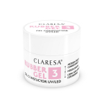 CLARESA Rubber Gel Geel k&uuml;&uuml;nte ehitamiseks ja pikendamiseks 03 - 90 g