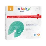 AKUKU Geelkompressid valutavatele rindadele - soe/k&uuml;lm 1 pakk. - 2 tk.