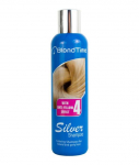 BLOND TIME 4 Silver Tinted Shampoo pleegitatud ja hallidele juustele + Anti-kollane efekt 200 ml.
