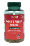 Omega-3-kalamaksa&otilde;li, 1000 mg &ndash; 60 kapslit &ndash; Holland & Barrett
