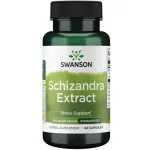 Schizandra Extract - Schizandra ekstrakt - 500 mg - N60 - Swanson