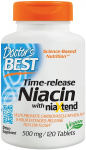 Time-release Niacin with niaXtend, 500mg - 120 tablets - Doctor's Best