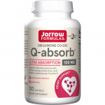 Q-absorb, 100 mg &ndash; 120 pehmet kapslit &ndash; Jarrow Formulas