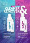 CLARESA Cleaner wipe off Nail degreaser 100 ml