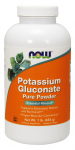 Potassium Gluconate, Pure Powder - 454g - NOW Foods