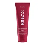 L'BIOTICA Biovax Colormination Bond Therapy rekonstrueeriv &scaron;ampoon v&auml;rvitud juustele 200 ml