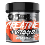 Kreatiin + vitamiinid, maitsestamata &ndash; 360 g &ndash; Warrior