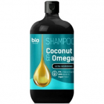 BIO NATURELL Kookos&otilde;li ja Omega 3 &scaron;ampoon k&otilde;ikidele juukset&uuml;&uuml;pidele 946 ml