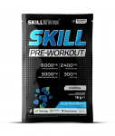 Skill Pre-Workout, sinine vaarikas &ndash; 16 g (1 portsjon) &ndash; Skill Nutrition