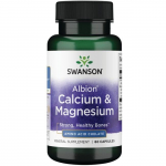 Albion Calcium & Magnesium - N60 - Kaltsium ja magneesium - Swanson