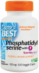 Phosphatidylserine Serine with SerinAid, 100mg - 120 vcaps - Doctor's Best