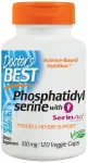 Phosphatidylserine Serine with SerinAid, 100mg - 120 vcaps - Doctor's Best