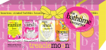 TREACLEMOON Bathtime Favorites kinkekomplekt (Du&scaron;igeel 4 tk + Vannimull 1 tk) 1 pakk - 5 tk.