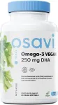 Omega-3 Vegan, 250mg DHA - 60 vegan softgels - Osavi