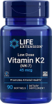 V&auml;ikese annusega K2-vitamiin (MK-7), 45 mcg &ndash; 90 pehmet kapslit &ndash; Life Extension