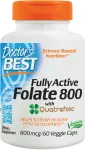 Fully Active Folate 800 with Quatrefolic, 800mcg - 60 vcaps - Doctor's Best