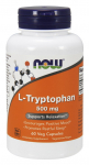 L-Tryptophan, 500mg - 60 vcaps - NOW Foods