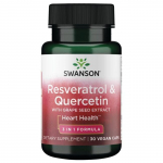 Resveratrol & Quercetin - Resveratrool ja kvertsetiin - N30 - Swanson
