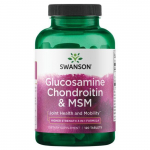 Glucosamine, Chondroitin & MSM - suurem tugevus - N120 - Swanson