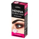 JOANNA Kreemjas Henna kulmudele ja ripsmetele kastoor&otilde;liga - 1,0 must 1op.