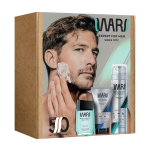 WARS kinkekomplekt meestele Sensitive Raseerimisvaht + Aftershave + Aftershave palsam