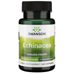Echinacea &ndash; standardiseeritud 200 mg 60 kapslit &ndash; Swanson