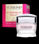 YOSKINE Supreme Vit B12 ja C niisutav kortsudevastane kreem 50+ p&auml;evaks 50ml