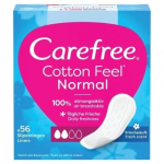 CAREFREE CAREFREE Cotton Feel Normal h&uuml;gieenisidemed 1 pakk - 56 vnt.