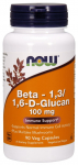 Beeta - 1,3/1,6-D-Glucan, 100mg - 90 vcaps - NOW Foods