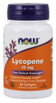 Lycopene, 10mg - 60 softgels - NOW Foods
