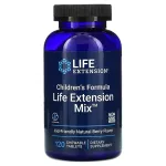 Life Extension Mix laste toidulisand, looduslikud marjad &ndash; 120 n&auml;rimistabletti &ndash; Life Extension