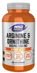 Arginine & Ornithine - 250 vcaps - NOW Foods
