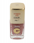 Delia Cosmetics Coral Hybrid geelk&uuml;&uuml;nelakk nr 34 Skin Pearl 11ml