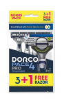 DORCO Pace Pro 4 &uuml;hekordselt kasutatav raseerija, 4 tera, 1 pakk - 4 tk.
