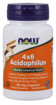 Acidophilus 4X6 - 60 vcaps - NOW Foods