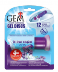 GEM WC-puhastusgeeli tualettkettad 4in1 XXL (12 rakendust) - Lavendel 75ml