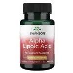 Alpha Lipoic Acid - 300 mg - N60 - alfa lipoehape - Swanson
