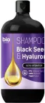 BIO NATURELL mustaseemne&otilde;li ja h&uuml;aluroonhappe &scaron;ampoon k&otilde;ikidele juukset&uuml;&uuml;pidele 946 ml